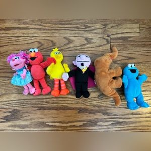 Small Plush Sesame Street Characters